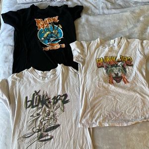 Blink 182 merch shirts